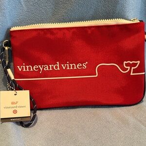 Vineyard Vines Red Wristlet